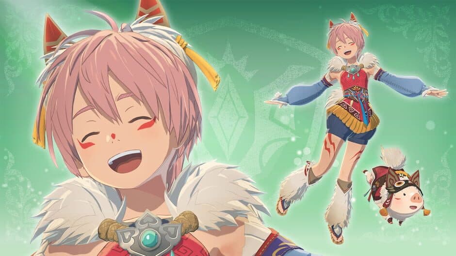 Monster Hunter Stories 3: Twisted Reflection - Layered Armor for Thea: Canyne Ward screenshot 1