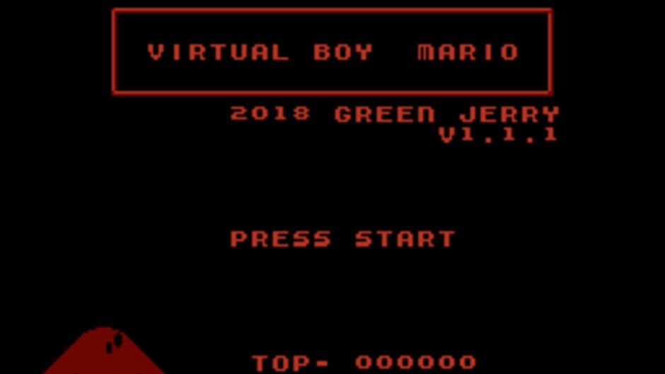 Virtual Boy Mario screenshot 1