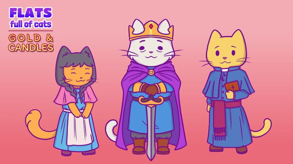 Flats Full of Cats: Gold & Candles screenshot 2