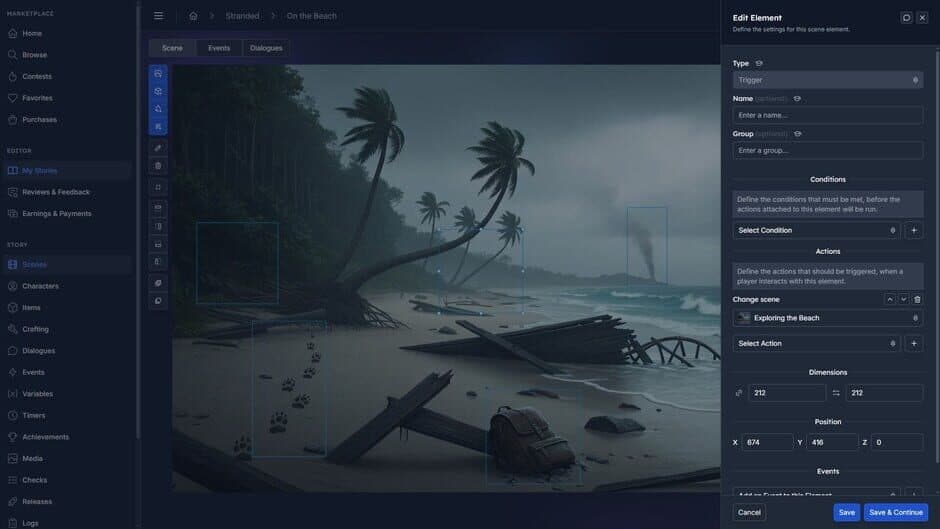 Talescape screenshot 2