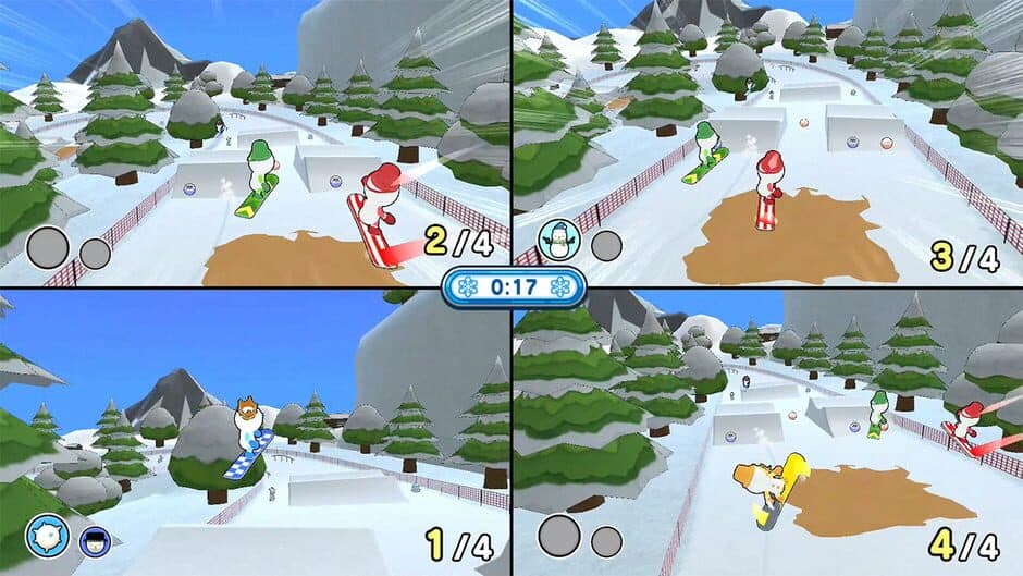 Slide! Throw! Snow Party screenshot 3