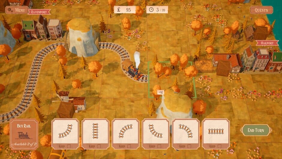Railroad to Amberfield screenshot 1