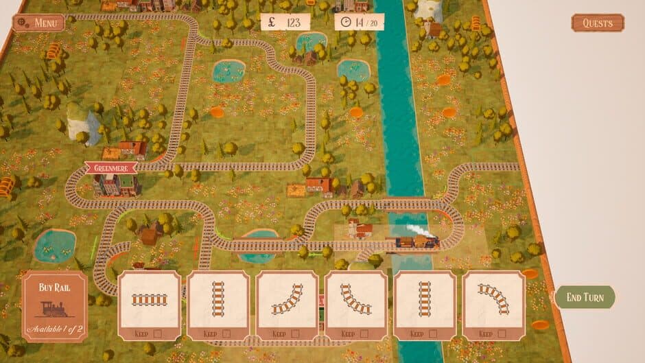 Railroad to Amberfield screenshot 2