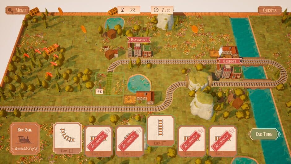 Railroad to Amberfield screenshot 3