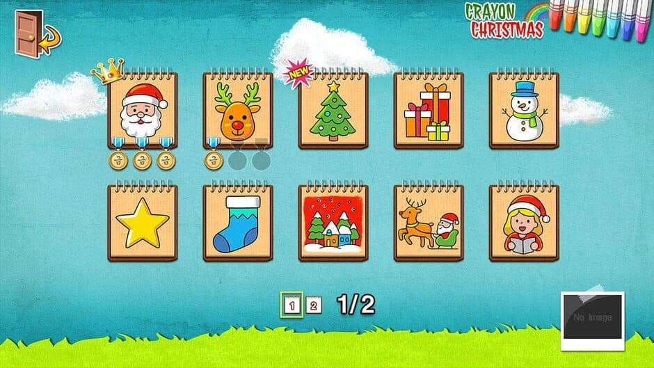 Crayon Christmas screenshot 4