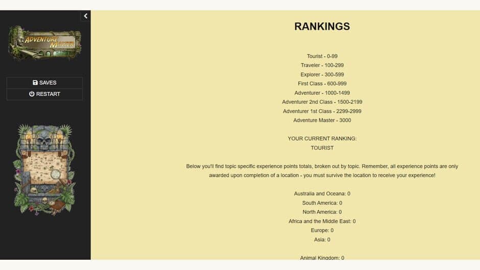 Adventure Master screenshot 1