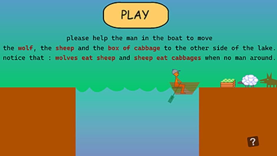 Wolf Sheep & Cabbage screenshot 1