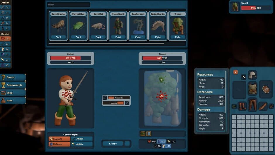 Clayborn Idle screenshot 2