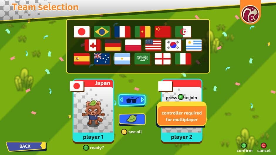 Super Animal Soccer screenshot 1