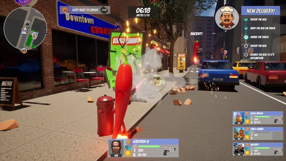 Battle Food Mania screenshot 1