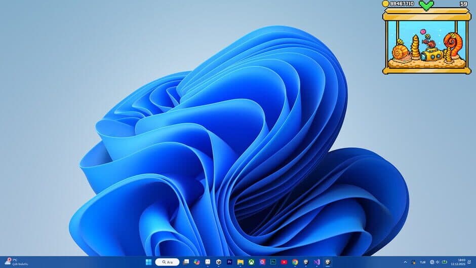 Desktop Aquarium screenshot 1
