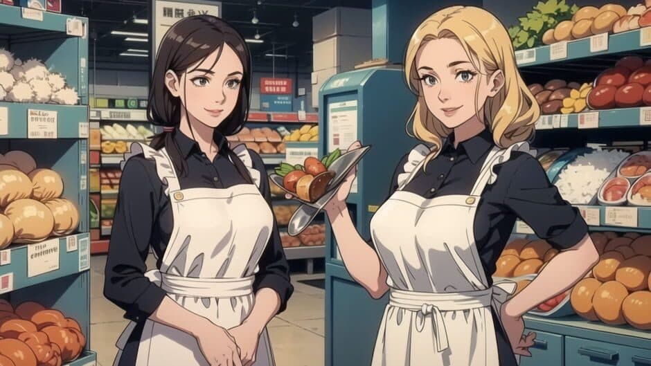 Yabai Girls: Heavenly Homemaker screenshot 1