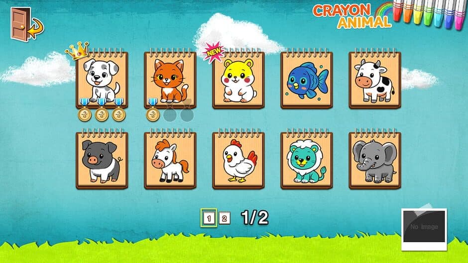 Crayon Animal screenshot 1