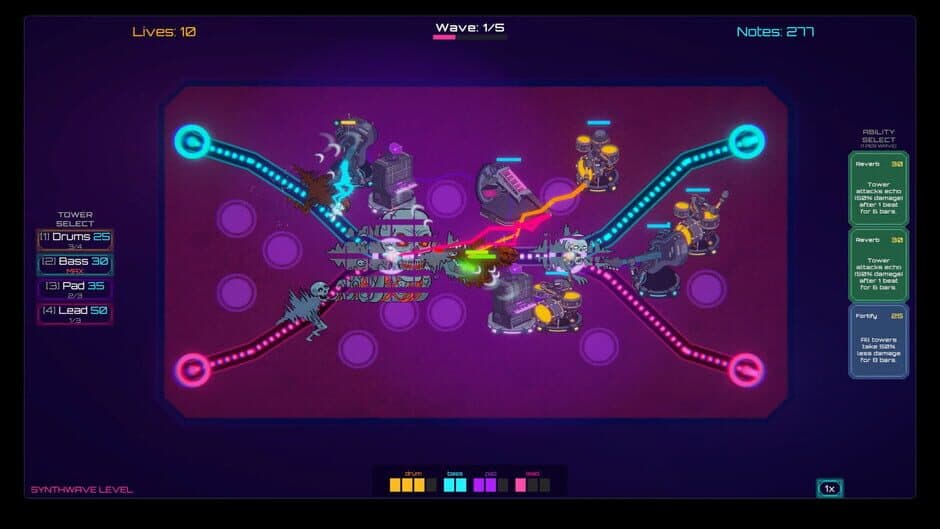 Groove Defense screenshot 4
