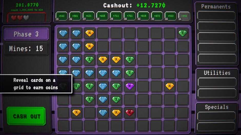 Coinsweeper screenshot 2