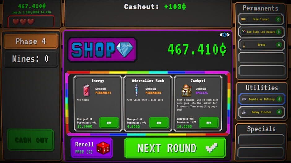 Coinsweeper screenshot 3