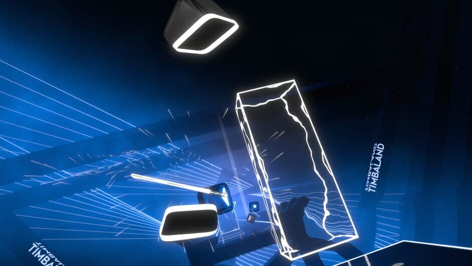 Beat Saber: Bruno Martini & Timbaland - "Famous ft. Jake Davis" screenshot 3
