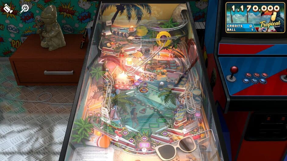 Zaccaria Pinball: Tropical Deluxe Pinball Table screenshot 3