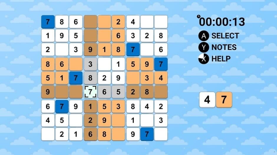 Sudoku screenshot 1