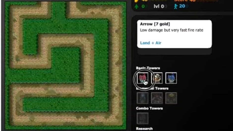 Flash Element TD screenshot 1
