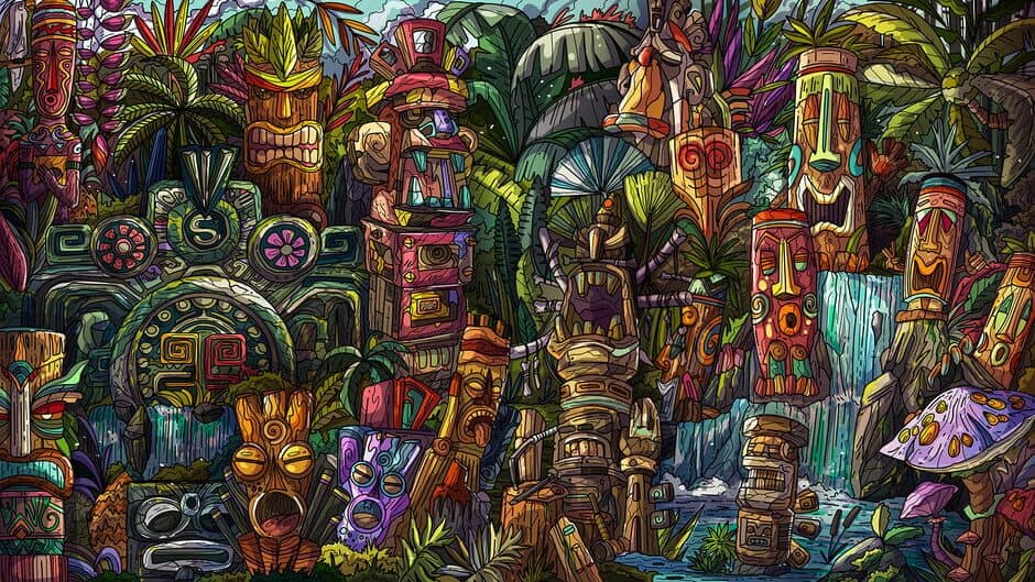 100 Tiki Cats screenshot 1