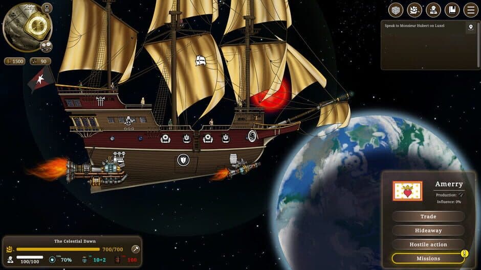 Heliostar: Space Galleon screenshot 2