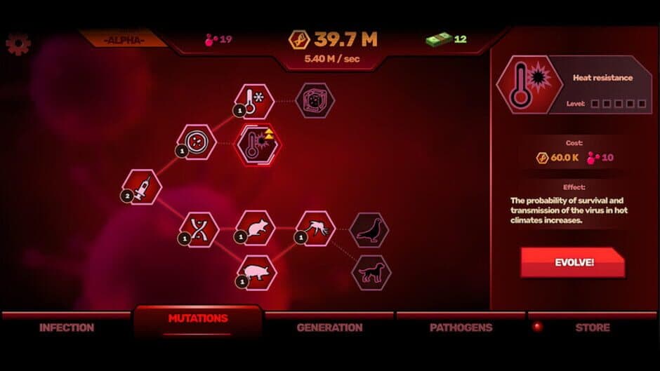 Patient Zero Pandemiс Simulator screenshot 2