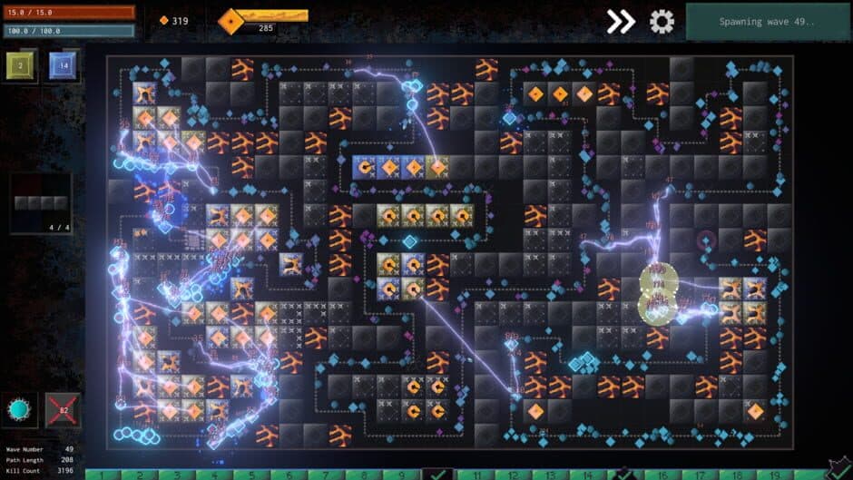 Grid Forge TD screenshot 1
