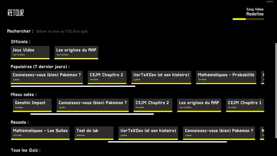 AnotherQuizzGame screenshot 2