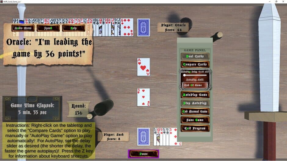 War Card Game_uvr screenshot 3