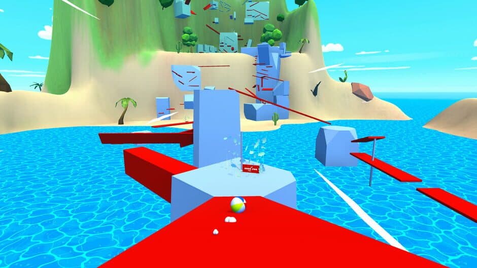 Beach Ball Bounce Back screenshot 1