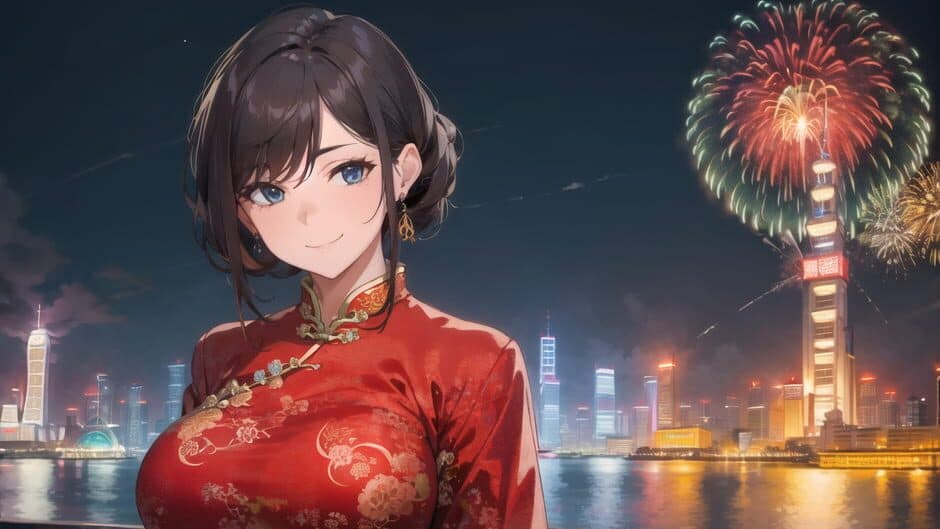 Anime Girls: Shanghai Romance screenshot 1
