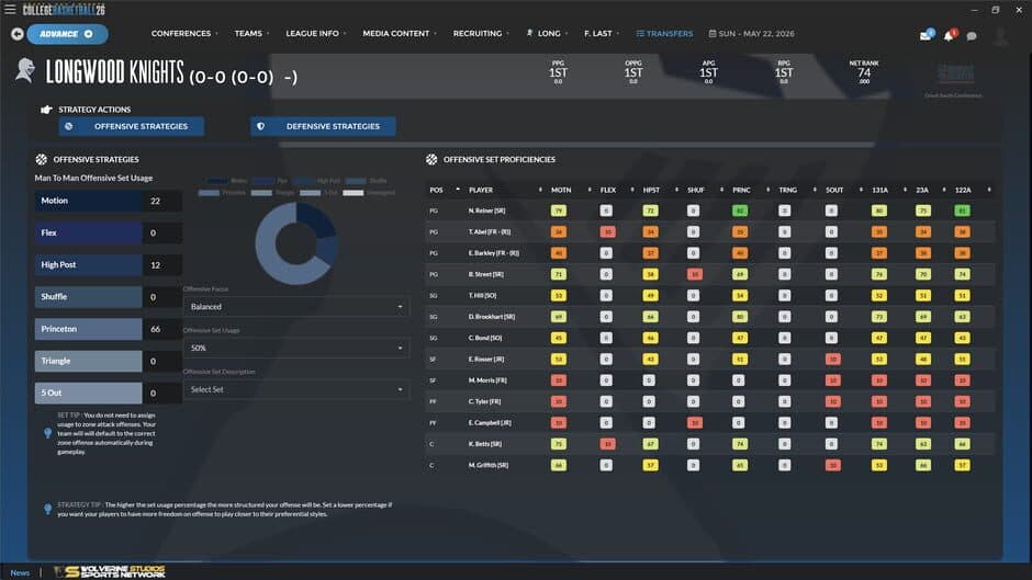 Draft Day Sports: College Basketball 26 screenshot 4