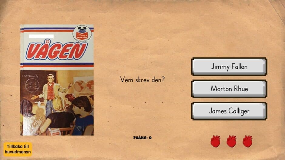 Biblioteksspel screenshot 4