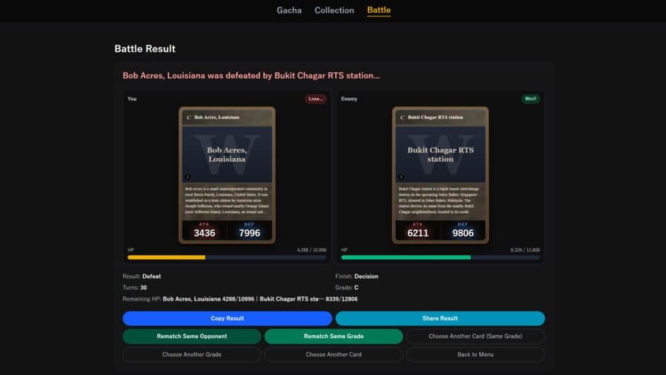 Wikigacha screenshot 2