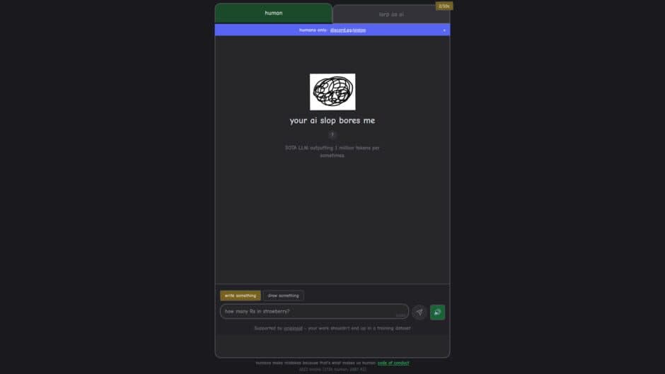 Your AI Slop Bores Me screenshot 1