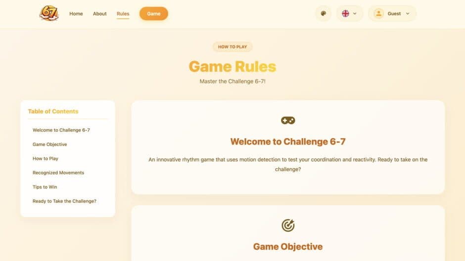 67 Game Online screenshot 2
