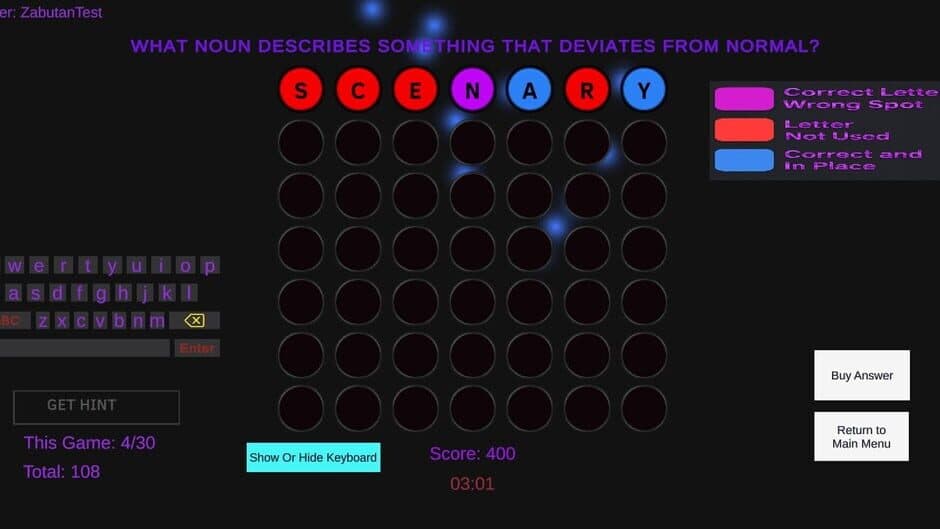 Word Charades screenshot 3