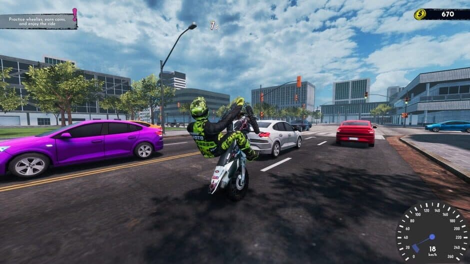 Wheelie Life Simulator screenshot 1