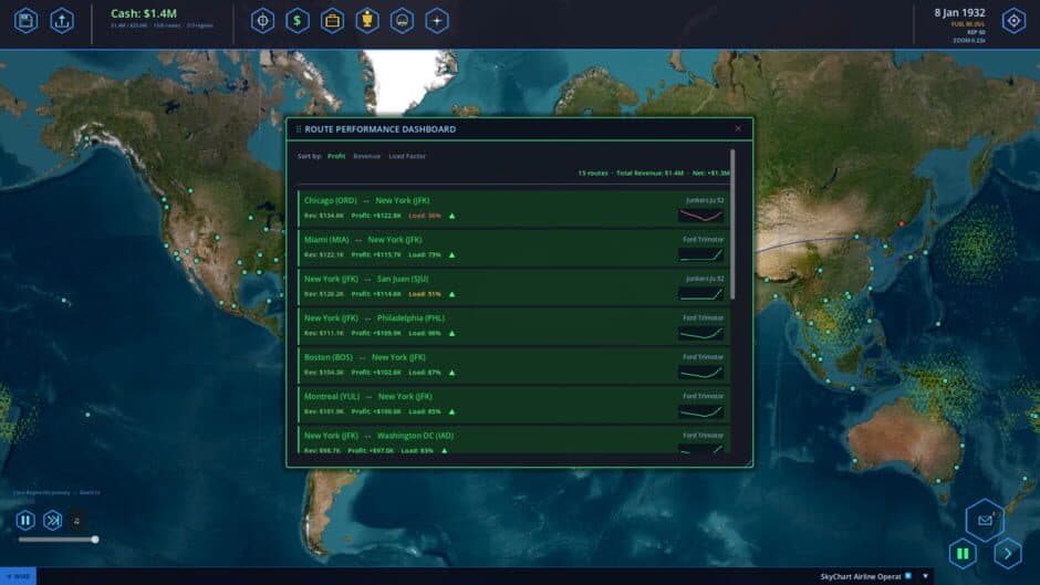 SkyChart: Airline Executive screenshot 3