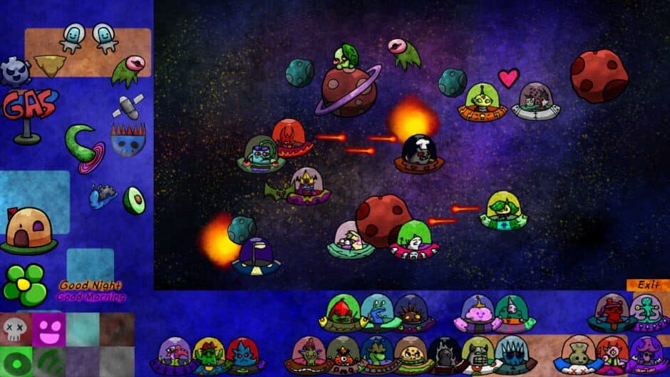 Funny UFOs Scene Creator screenshot 1