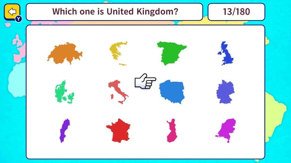 Geo Brain Boost! World Map Silhouette Quiz screenshot 1