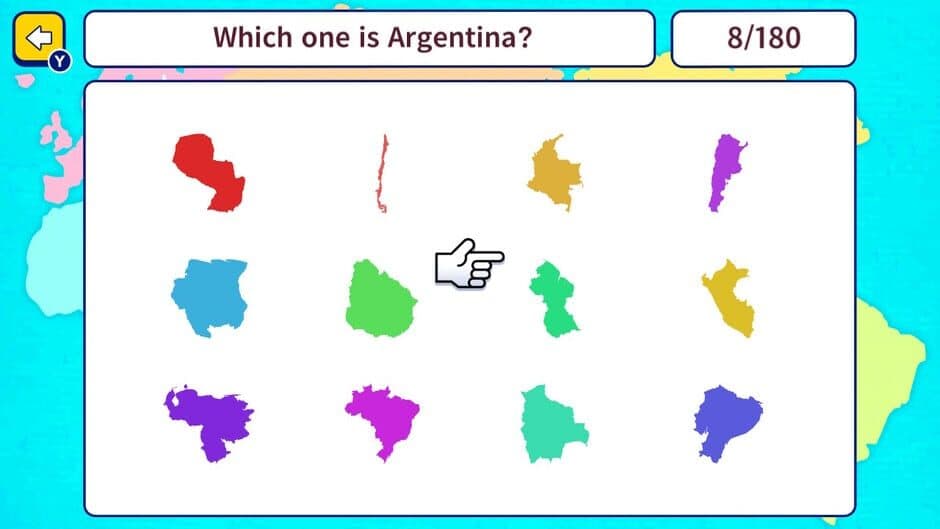Geo Brain Boost! World Map Silhouette Quiz screenshot 2