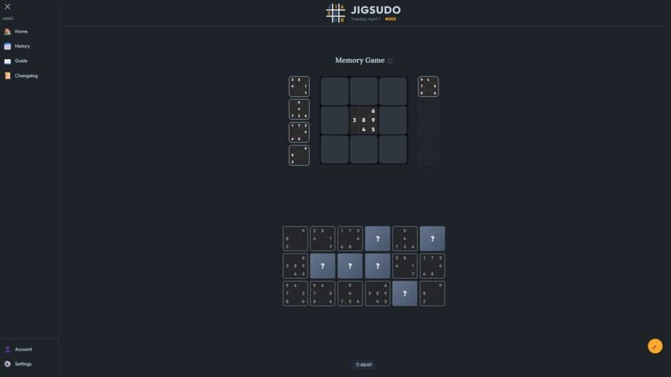 Jigsudo screenshot 3