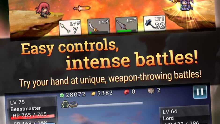 Weapon Throwing RPG 2 screenshot 1