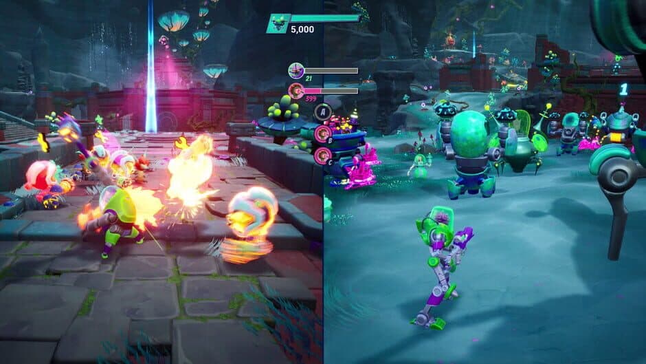 Chip 'n Clawz vs. The Brainioids: Going Underground screenshot 4