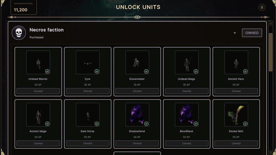 Age of Gods: Necros Faction screenshot 1
