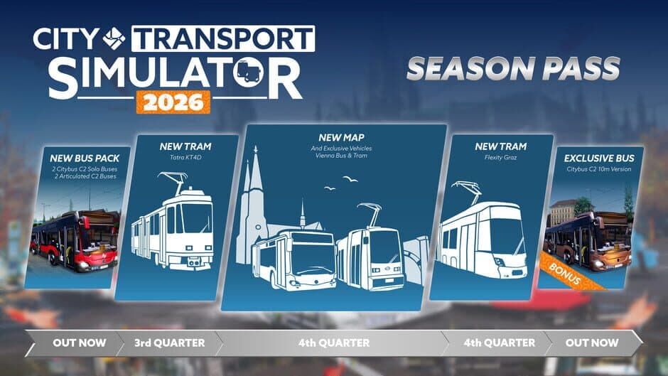 City Transport Simulator 2026: Season Pass screenshot 1