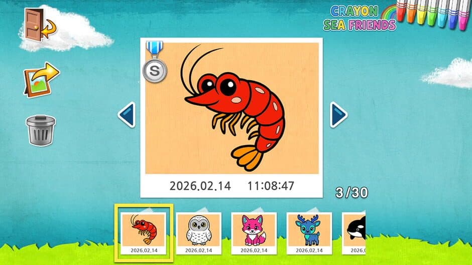 Crayon Sea Friends screenshot 2
