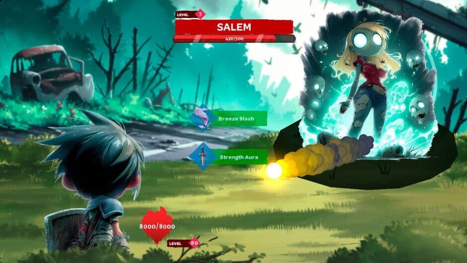 Zombie Hearts: Turn the Undead into Anime Girls screenshot 1